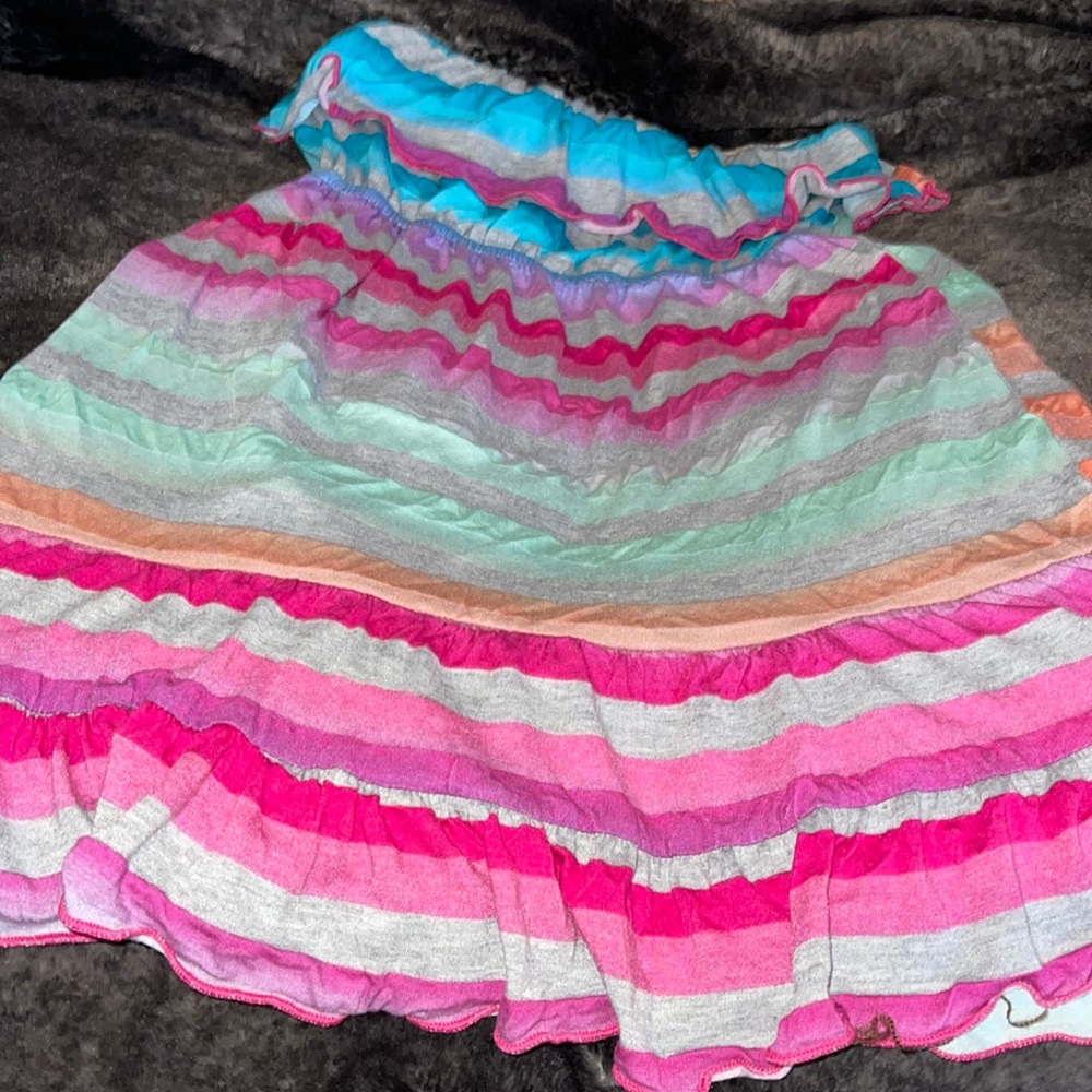 Tube ruffle top and bottom dress size small